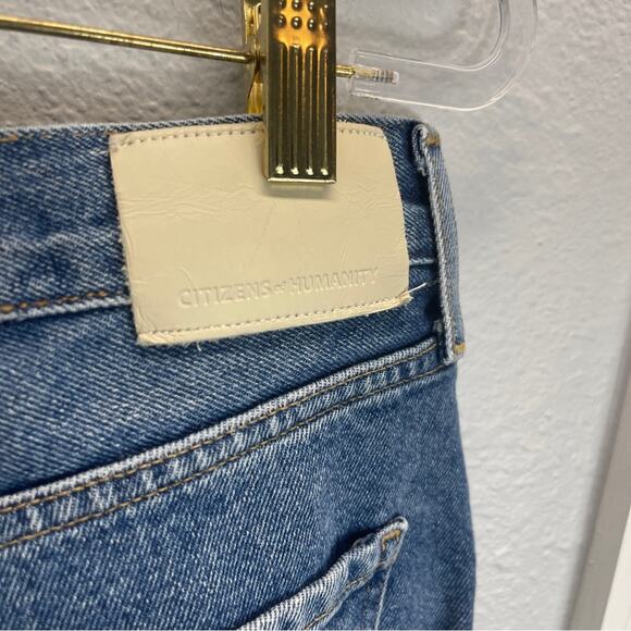 Citizens of Humanity Charlotte High Rise Straight Revolve Magnolia - Picture 8 of 14